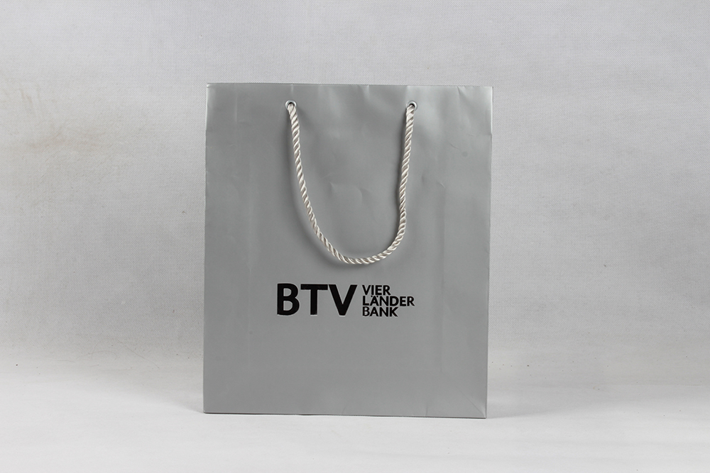 高檔商務型銅版紙袋 BTV